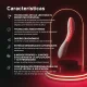LELO Mona Spectra masajeador íntimo con luz roja recargable APP control