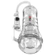Masturbador transparente Viewtube Vac XXL con bomba de succión 27,3 cm - Pdx Elite