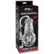 Masturbador transparente Viewtube Vac XXL con bomba de succión 27,3 cm - Pdx Elite