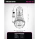 Masturbador transparente Viewtube Vac XXL con bomba de succión 27,3 cm - Pdx Elite