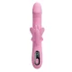 Bella vibrador rabbit con estimulación mariposa y LED rosa - Pretty Love