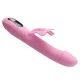 Bella vibrador rabbit con estimulación mariposa y LED rosa - Pretty Love