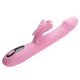 Bella vibrador rabbit con estimulación mariposa y LED rosa - Pretty Love