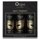 Sexy Therapy set aceites Minis de masaje 3 x 30 ml - Orgie
