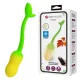 Huevo vibrador pulsen control APP 12 funciones recargable USB Verde-Amarillo - Pretty Love