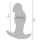 Inferno plug anal realístico 16 cm - Hidden Desire