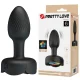 Plug anal vibrador 10 modos recargable negro - Pretty Love