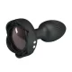 Plug anal vibrador 10 modos recargable negro - Pretty Love