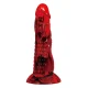 Minotaur dildo fantasía con ventosa 21 cm Ø 5 cm rojo y negro - Power Monsters