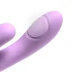Intimotion Flutter pro Purple vibrador rabbit para punto G y clítoris - Fantasy For Her
