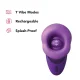 Succionador de clítoris con vibración Pleasure Sucker morado - Fantasy For Her