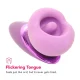 Succionador de clítoris con vibración Pleasure Sucker morado - Fantasy For Her