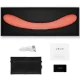 LELO Boomerang vibrador de doble extremo rojo coral