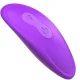 Vibrador doble penetracion control remoto 9 niveles violeta - Fantasy For Her