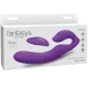 Vibrador doble penetracion control remoto 9 niveles violeta - Fantasy For Her