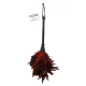 Plumero Frisky negro y rojo - Fetish Fantasy Series