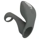 Anillo vibrador recargable con doble estimulador - Pretty Love