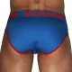 Slip clásico azulón + rojo MCH005 - Macho