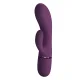 Margie vibrador rabbit recargable 10 funciones morado - Pretty Love