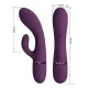 Margie vibrador rabbit recargable 10 funciones morado - Pretty Love