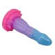 Void Python dildo fantasía con ventosa 20,5 cm Ø 5,2 cm azul, lila y rosa - Power Monsters