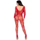 Bodystocking de lencería de encaje talla única 89366 - Leg Avenue