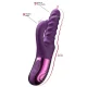 Vibrador rabbit Swirl morado - She.e.o