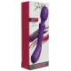 Wand masajeadora vibradora de doble extremo morada - She.e.o