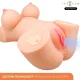 Vero torso vagina con efecto succión, calor, vibración y voz 5,5 kg - Intense Deep Touch