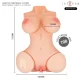Vero torso vagina con efecto succión, calor, vibración y voz 5,5 kg - Intense Deep Touch