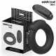 Anillo pene vibrador efecto calor control remoto - Addicted Toys