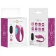 Annie estimulador & vibrador forma de U morado control remoto - Intense