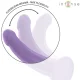 Eddie vibrador 17,5 cm 10 vibraciones morado control remoto - Intense