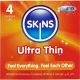 Ultrafinos preservativos premium pack 4 - Skins