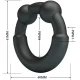 Meco anillo silicona modelo 15 - Crazy Bull