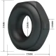 Jarvius anillo silicona modelo 14 - Crazy Bull