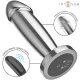 Plug anal 10 vibraciones metal en forma de dildo con control remoto S - Intense