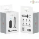 Plug anal 10 vibraciones metal en forma de dildo con control remoto S - Intense