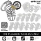 Iron Cell jaula para pene de metal 4 cm talla S - Addicted Toys Locked
