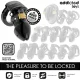 Chastity Depths jaula para pene 7,5 cm - Addicted Toys Locked