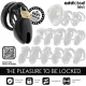 Obsidian Hold jaula para pene talla S - Addicted Toys Locked