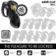 Unbroken den jaula para pene 9,8 cm - Addicted Toys Locked