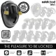 Keyless Restraint jaula para pene 11,5 cm - Addicted Toys Locked