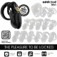 Obsidian Hold jaula para pene talla M - Addicted Toys Locked