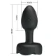 Olman plug anal con luz LED 8,8 cm - Pretty Love