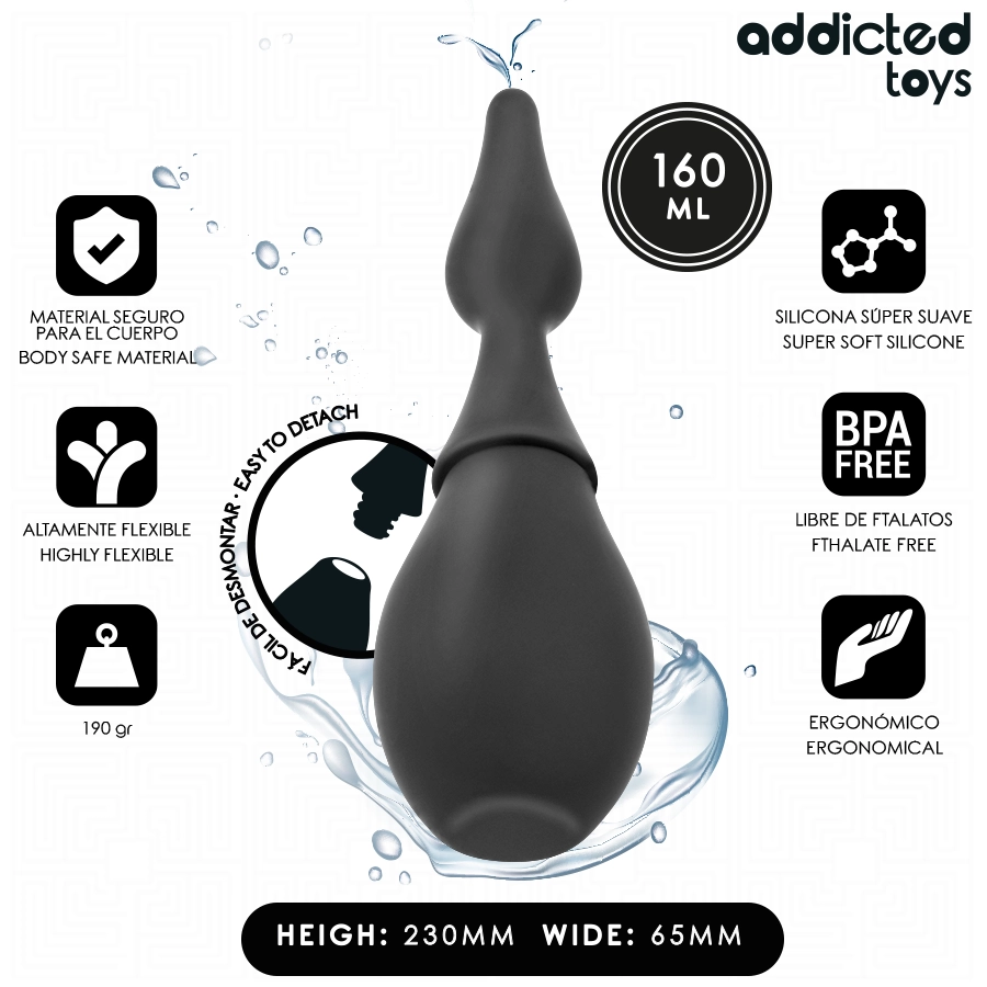 Limpiador de viaje silicona modelo 1 - Addicted Toys