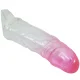 Odes funda realística alargadora de 2 cm para pene rosa - Pretty Love