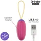 Love Pleasure huevo Vibro-Wave Tapping silicona, APP mundial gratuita - Oninder Cute