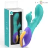 Fred vibrador recargable rabbit azul - Intense