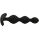Rupert cadena bolas anales 10 cm - Black&silver